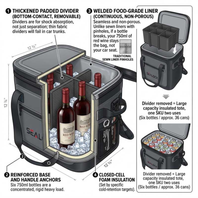 Kühltaschen für Wein und Getränke: OEM-Fertigung